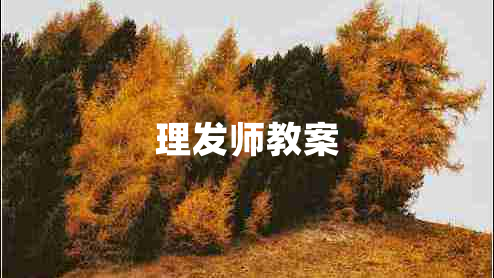 理发师教案